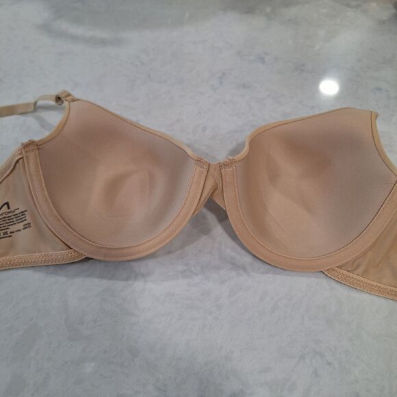 Maidenform 38B Beige Seamless T-Shirt Bra – Very Good Condition - Picture 4 of 5